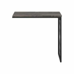 City Park 32W Desk Return By Kathy Ireland Home - Dark Gray Hickory -Kathy Ireland 0437edf7 e97d 4a54 a3a5 0e2f83f45e45