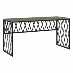 City Park 60W Industrial Writing Desk By Kathy Ireland Home - Dark Gray Hickory 24 City Park 60W Industrial Writing Desk By Kathy Ireland Home - Dark Gray Hickory -Kathy Ireland 0779d1c3 0c71 4e34 8644 e296db942b56