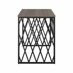 City Park 60W Industrial Writing Desk By Kathy Ireland Home - Dark Gray Hickory 28 City Park 60W Industrial Writing Desk By Kathy Ireland Home - Dark Gray Hickory -Kathy Ireland 123da8f0 cbbc 4e26 9540 621120c0a713