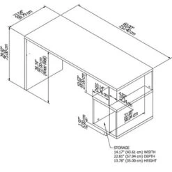 Madison Avenue 60W Writing Desk With Storage From Kathy Ireland Home - Walnut 26 Madison Avenue 60W Writing Desk With Storage From Kathy Ireland Home - Walnut -Kathy Ireland 16b6800f bc10 4bba 8bb4 75fad399d14e