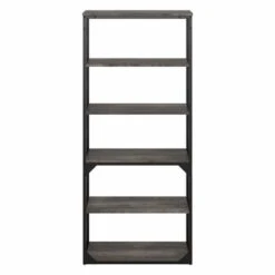 City Park Industrial 5 Shelf Bookcase By Kathy Ireland Home - Driftwood Gray 40 City Park Industrial 5 Shelf Bookcase By Kathy Ireland Home - Driftwood Gray -Kathy Ireland 18585071 85a6 4c42 97d1 002f6954666d