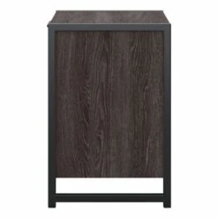Atria Small Nightstand With Drawer And Shelves By Bush Furniture - Charcoal Gray 26 Atria Small Nightstand With Drawer And Shelves By Bush Furniture - Charcoal Gray -Kathy Ireland 237a05ac f73f 43b0 bace e707f554a3b5