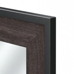 Atria Bedroom Mirror By Bush Furniture - Charcoal Gray -Kathy Ireland 24ed45d9 5f3c 419b 85e5 34aafe86ed9a