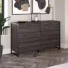 Atria 6 Drawer Dresser By Bush Furniture - Charcoal Gray 2 Atria 6 Drawer Dresser By Bush Furniture - Charcoal Gray -Kathy Ireland 34f135a0 5732 4c83 a819 8926fdb85041