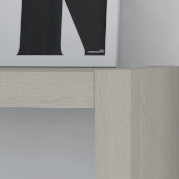Office By Kathy Ireland® Echo 56W Bookcase Desk, Gray Sand (KI60207-03) 8 Office By Kathy Ireland® Echo 56W Bookcase Desk, Gray Sand (KI60207-03) - Image 6