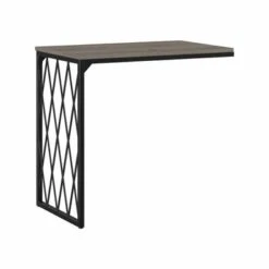 City Park 32W Desk Return By Kathy Ireland Home - Dark Gray Hickory -Kathy Ireland 36c9954b 95a4 49bb 95c4 231ee22958b1