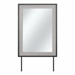 Atria Bedroom Mirror By Bush Furniture - Charcoal Gray -Kathy Ireland 3cfdb55d f75c 4649 b20f 5994ea1f2c30