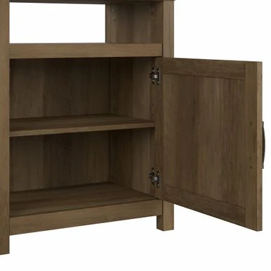 Cottage Grove Electric Fireplace Entertainment Stand By Bush Furniture - Restored Gray 20 Cottage Grove Electric Fireplace Entertainment Stand By Bush Furniture - Restored Gray - Image 18