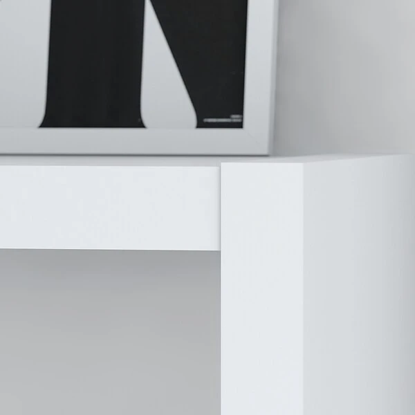 Office By Kathy Ireland® Echo 56W Bookcase Desk, Pure White/Pure White (KI60107-03) 7 Office By Kathy Ireland® Echo 56W Bookcase Desk, Pure White/Pure White (KI60107-03) - Image 5