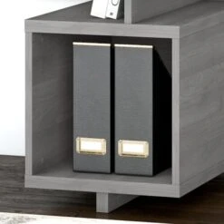 Madison Avenue 60W Writing Desk With Storage From Kathy Ireland Home - Walnut 25 Madison Avenue 60W Writing Desk With Storage From Kathy Ireland Home - Walnut -Kathy Ireland 46308194 6358 41c7 a5cb b736d049c546