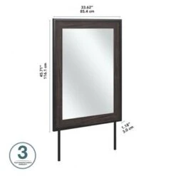 Atria Bedroom Mirror By Bush Furniture - Modern Hickory 28 Atria Bedroom Mirror By Bush Furniture - Modern Hickory -Kathy Ireland 4955529b 43ed 4ec8 a7b5 7ae0085ebb75