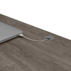 Cottage Grove 60W L Shaped Desk With File Cabinet By Bush Furniture - Cottage White -Kathy Ireland 56008110 2e42 4ce3 9d28 e2079372330f