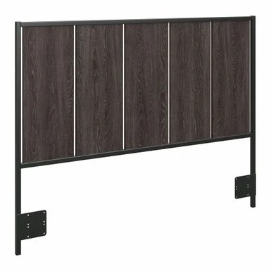 Atria Full/Queen Size Headboard By Bush Furniture - Modern Hickory 5 Atria Full/Queen Size Headboard By Bush Furniture - Modern Hickory - Image 3