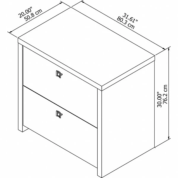 Office By Kathy Ireland® Echo Lateral File Cabinet, Pure White/Pure White (KI60102-03) 4 Office By Kathy Ireland® Echo Lateral File Cabinet, Pure White/Pure White (KI60102-03) - Image 2