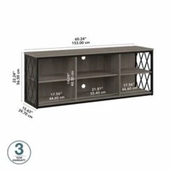 City Park Industrial TV Stand For 70 Inch TV By Kathy Ireland Home - Dark Gray Hickory 33 City Park Industrial TV Stand For 70 Inch TV By Kathy Ireland Home - Dark Gray Hickory -Kathy Ireland 644f2f36 a34e 415f b305 95a3c1203349