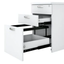 Easy Office 3 Drawer Mobile File Cabinet By Bush Business Furniture - Brown -Kathy Ireland 6fc424ce 2314 4fa6 83cb 05ce1b645c14