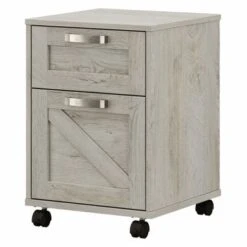 Cottage Grove 2 Drawer Mobile File Cabinet By Bush Furniture - Cottage White -Kathy Ireland 8059547d bf8f 4355 ad60 c8f0371f0ec3