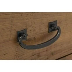 Ironworks 48W Writing Desk From Kathy Ireland Home By Bush Furniture - Vintage Golden Pine -Kathy Ireland 83b50972 cc62 424f bfe3 ded86497fd05