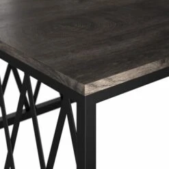 City Park 60W Industrial L Shaped Desk By Kathy Ireland Home - Driftwood Gray -Kathy Ireland 85f2f093 a175 485a 8f38 2e4e9faaa511