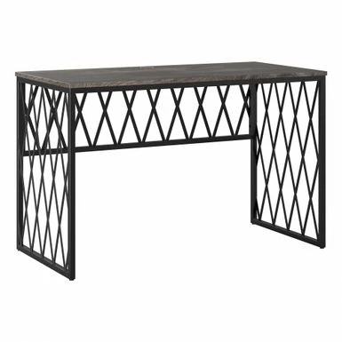 City Park 48W Industrial Writing Desk By Kathy Ireland Home - Driftwood Gray 18 City Park 48W Industrial Writing Desk By Kathy Ireland Home - Driftwood Gray - Image 16