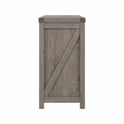 Cottage Grove 65W Farmhouse TV Stand For 75 Inch TV By Bush Furniture - Cottage White -Kathy Ireland 929847d2 04d5 4451 884c 69b70ff96d3e