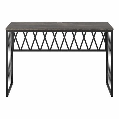 City Park 48W Industrial Writing Desk By Kathy Ireland Home - Driftwood Gray 21 City Park 48W Industrial Writing Desk By Kathy Ireland Home - Driftwood Gray - Image 19