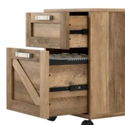 Cottage Grove 2 Drawer Mobile File Cabinet By Bush Furniture - Reclaimed Pine -Kathy Ireland 9e145344 311c 468b a20c d18f46ee7254