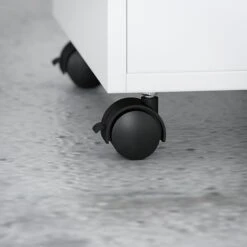 Office By Kathy Ireland® Echo L Shaped Desk With Mobile File Cabinet, Pure White/Pure White (ECH008PW) -Kathy Ireland F490D080 66D8 40EE AF5B18063665CBF6 s7