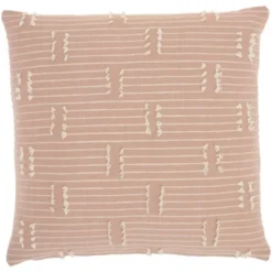 18"x18" Broken Striped Square Throw Pillow - Kathy Ireland Home 15 18"x18" Broken Striped Square Throw Pillow - Kathy Ireland Home -Kathy Ireland GUEST 1b2d8b32 309a 40c4 8822 1b8158b956e1