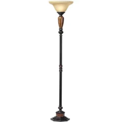 Kathy Ireland Sonnett Vintage Rustic Torchiere Floor Lamp 72" Tall Bronze Faux Marble Alabaster Glass Shade For Living Room Bedroom Office House Home 13 Kathy Ireland Sonnett Vintage Rustic Torchiere Floor Lamp 72" Tall Bronze Faux Marble Alabaster Glass Shade For Living Room Bedroom Office House Home -Kathy Ireland GUEST 4e44b387 d3ab 4219 b16a 5567770b3dad