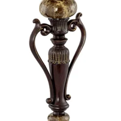 Kathy Ireland Amor Traditional Table Lamp 26" High Bronze Alabaster With Table Top Dimmer Champagne Glass Shade For Bedroom Living Room Bedside Office -Kathy Ireland GUEST 51c879b8 d910 4ceb b007 6a5b4bee5f3f