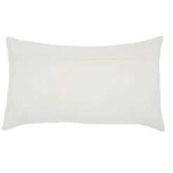 14"x20" Oversize Metallic Florals Lumbar Throw Pillow - Kathy Ireland Home