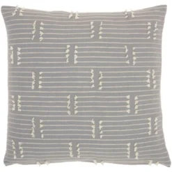 18"x18" Broken Striped Square Throw Pillow - Kathy Ireland Home 16 18"x18" Broken Striped Square Throw Pillow - Kathy Ireland Home -Kathy Ireland GUEST 897e5dce ab39 4b2b 8a8c cacb8dbf2606