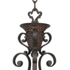 Kathy Ireland Dark Bronze Chandelier Lighting 32 1/2" Wide Industrial 6-Light Fixture For Dining Room House Foyer Kitchen Entryway -Kathy Ireland GUEST 8f04d9a6 155c 4416 ab3f c542e01288c3