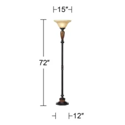 Kathy Ireland Sonnett Vintage Rustic Torchiere Floor Lamp 72" Tall Bronze Faux Marble Alabaster Glass Shade For Living Room Bedroom Office House Home 14 Kathy Ireland Sonnett Vintage Rustic Torchiere Floor Lamp 72" Tall Bronze Faux Marble Alabaster Glass Shade For Living Room Bedroom Office House Home -Kathy Ireland GUEST a56feaa4 587b 4d29 90e6 8b6cdbf826cf