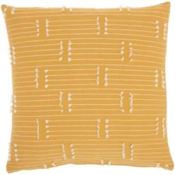 18"x18" Broken Striped Square Throw Pillow - Kathy Ireland Home 17 18"x18" Broken Striped Square Throw Pillow - Kathy Ireland Home -Kathy Ireland GUEST eb1512b9 8e6a 461c 900c a1607ea69690