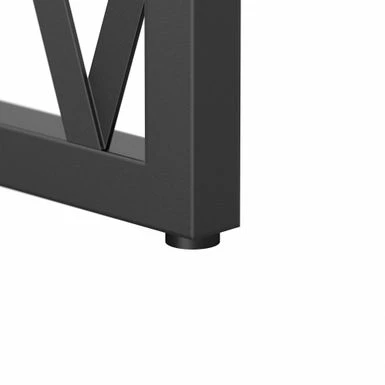 City Park 60W Industrial Writing Desk By Kathy Ireland Home - Dark Gray Hickory 15 City Park 60W Industrial Writing Desk By Kathy Ireland Home - Dark Gray Hickory - Image 13