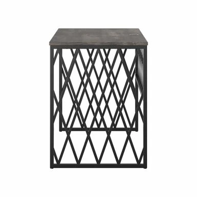 City Park 48W Industrial Writing Desk By Kathy Ireland Home - Driftwood Gray 22 City Park 48W Industrial Writing Desk By Kathy Ireland Home - Driftwood Gray - Image 20