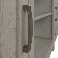 Cottage Grove 65W Farmhouse TV Stand For 75 Inch TV By Bush Furniture - Restored Gray -Kathy Ireland a67e4be5 3eb0 4b19 89eb 397060ce97f5