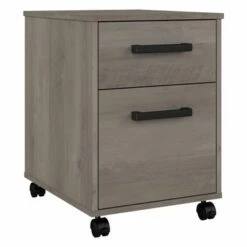 City Park 2 Drawer Mobile File Cabinet By Kathy Ireland Home - Driftwood Gray -Kathy Ireland b5b24e99 6db3 4cde 8c31 862439adc8a4