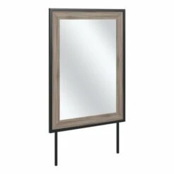 Atria Bedroom Mirror By Bush Furniture - Charcoal Gray -Kathy Ireland c0bce583 8ed5 475a 8893 81bec1b40819