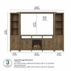 Cottage Grove Electric Fireplace Entertainment Stand By Bush Furniture - Restored Gray 40 Cottage Grove Electric Fireplace Entertainment Stand By Bush Furniture - Restored Gray -Kathy Ireland cc817ae7 c6d6 49ff 8aaf a7980d4570bc