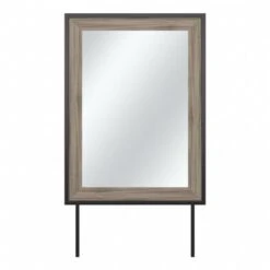 Atria Bedroom Mirror By Bush Furniture - Charcoal Gray -Kathy Ireland d0a0f3f0 af28 4cb9 87d5 1fcc27afdc21