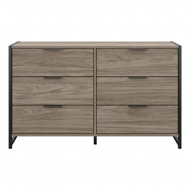 Atria 6 Drawer Dresser By Bush Furniture - Charcoal Gray 19 Atria 6 Drawer Dresser By Bush Furniture - Charcoal Gray - Image 17
