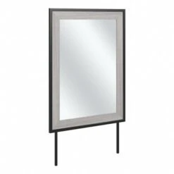 Atria Bedroom Mirror By Bush Furniture - Charcoal Gray -Kathy Ireland dfd9c32d e74c 4d9b a0c8 2b8f38b46860