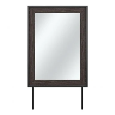 Atria Bedroom Mirror By Bush Furniture - Modern Hickory 6 Atria Bedroom Mirror By Bush Furniture - Modern Hickory - Image 5