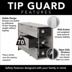 Atria 5-piece Bedroom Set With Full/Queen Headboard By Bush Furniture - Platinum Gray -Kathy Ireland ecd2dd9f 74fd 47bf a750 7d71bff3e9a0