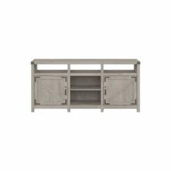 Cottage Grove 65W Farmhouse TV Stand For 75 Inch TV By Bush Furniture - Reclaimed Pine -Kathy Ireland f4c8a70f c0bd 4e9f 8108 e797a87fd586