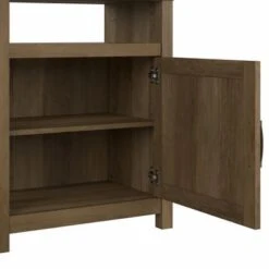 Cottage Grove Electric Fireplace Entertainment Stand By Bush Furniture - Reclaimed Pine -Kathy Ireland f73443db 6a03 45c3 95b4 6007eeceb16a