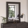 Atria Bedroom Mirror By Bush Furniture - Charcoal Gray -Kathy Ireland fa0627b3 dbca 4a4a ab94 ee311f12d1df